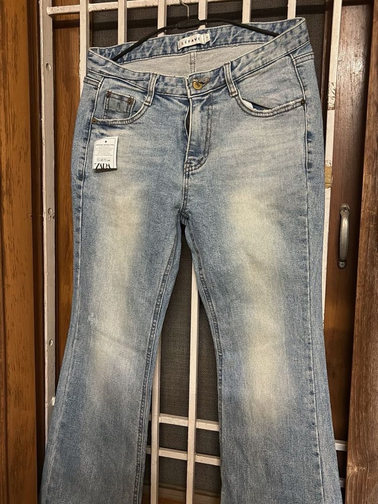 Light Wash cotton jeans