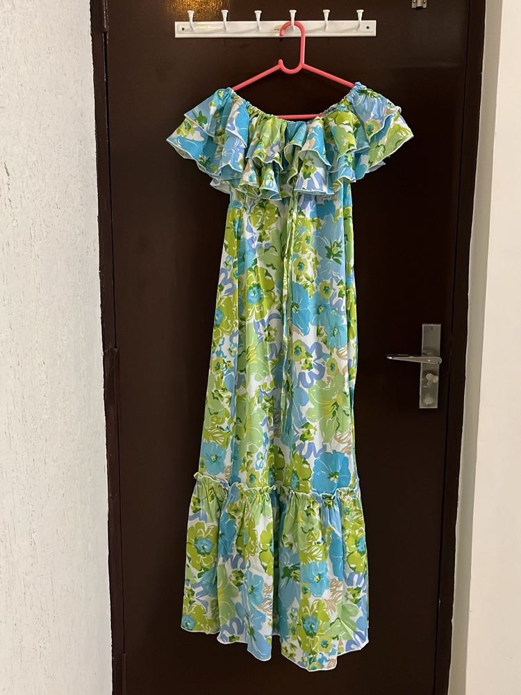 Boho Floral Maxi Dress