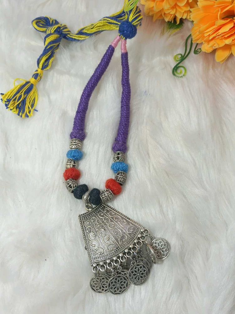 Boho Tassel Pendant Necklace