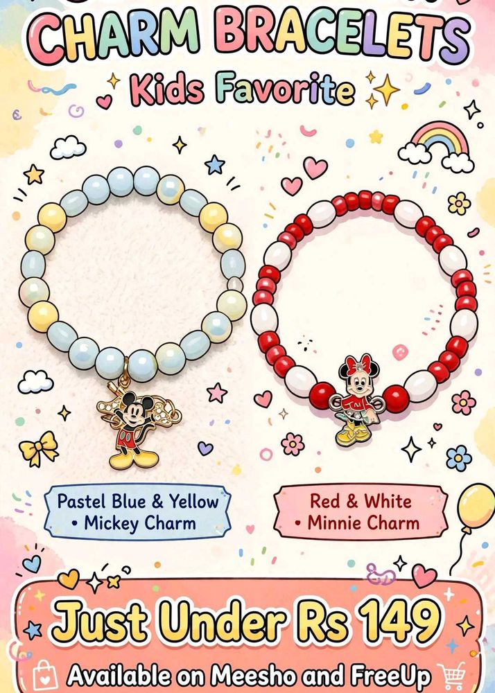 Cute Charm Bracelets for Kids