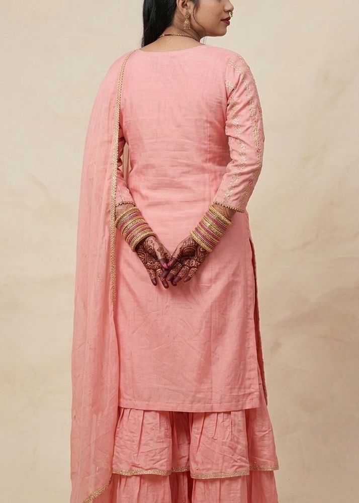 Elegant Pink Kurta Set with Dupatta