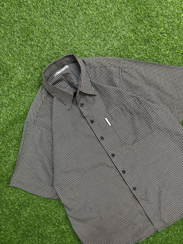 Checked Short Sleeve Shirt
