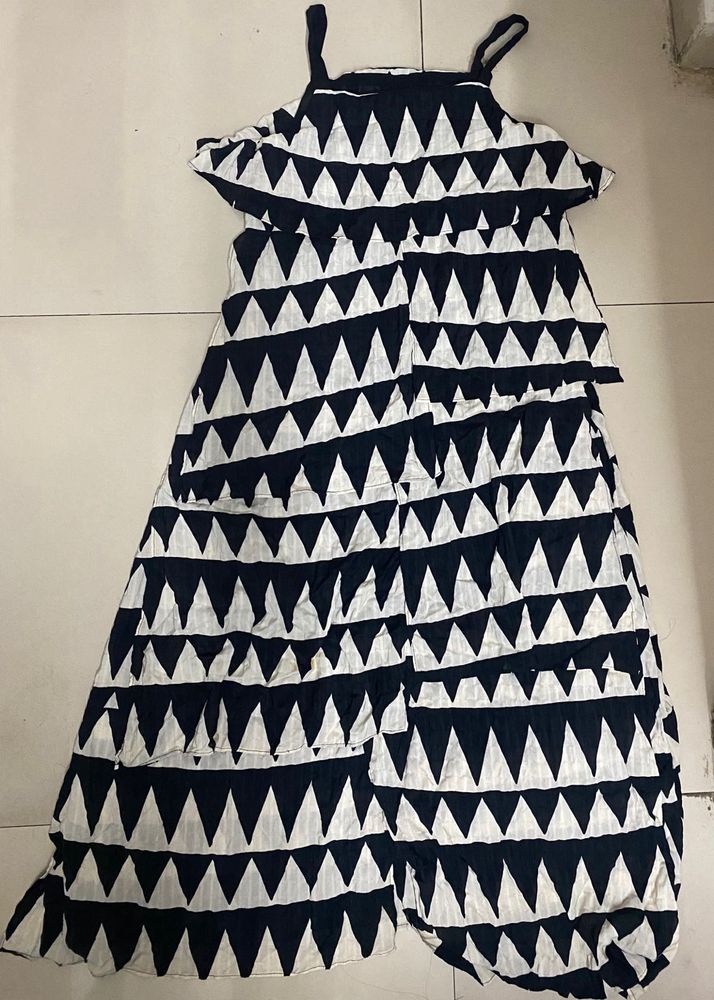 Stylish Printed Ethnic Gown