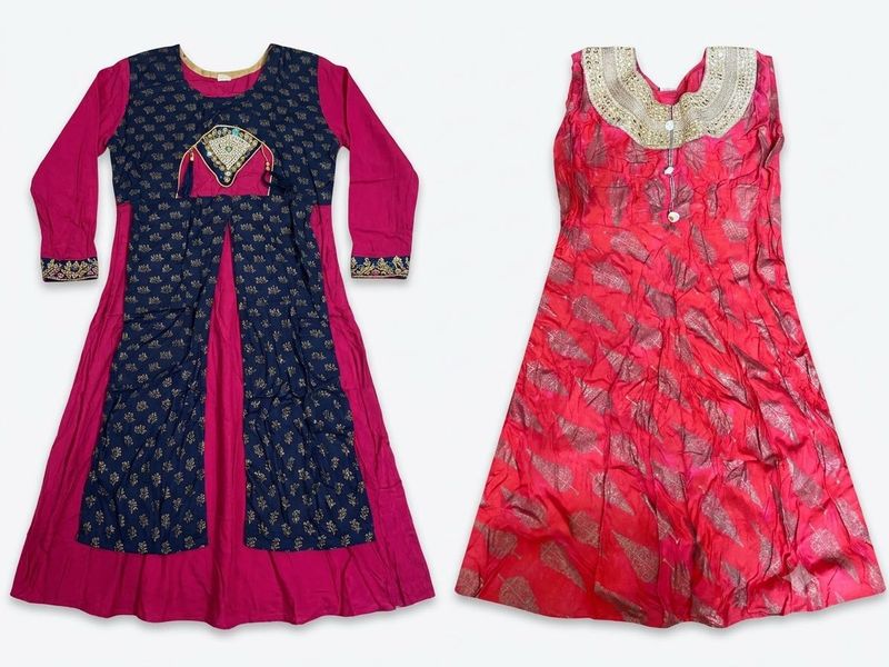 Combo of 2 Ethnic Party Dresses