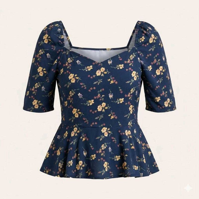 Floral Print Top 💐