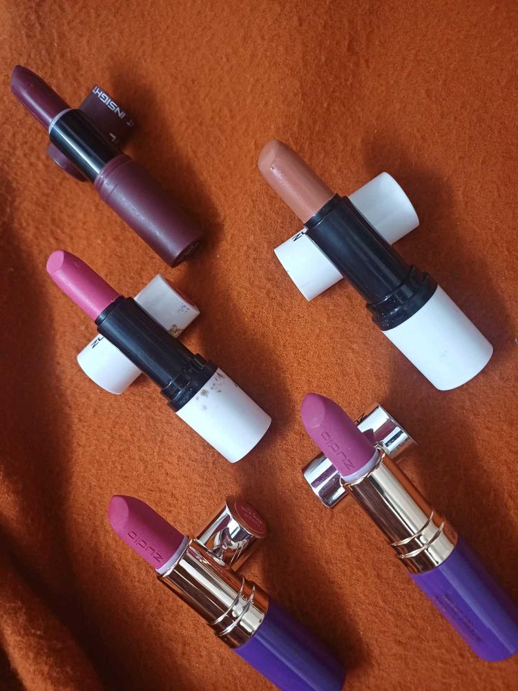 5 Lipsticks combo