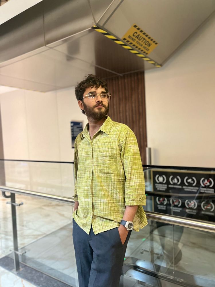 Stylish Men's Checked Shirt