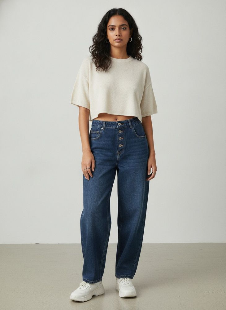 Baggy Blue Jeans