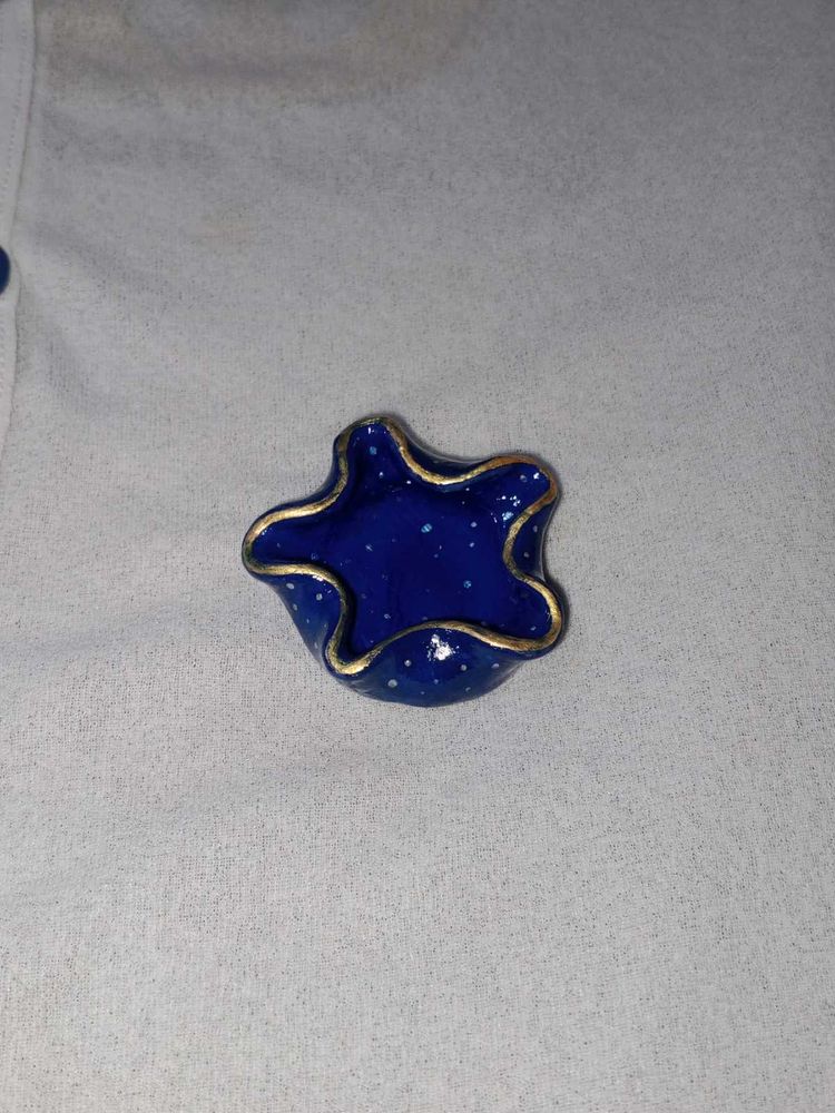 Blue Star Trinket Dish