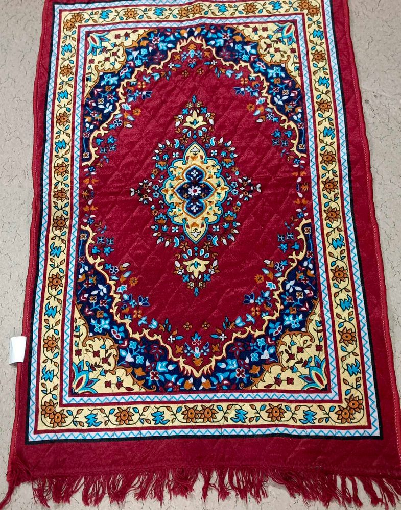 Red Velvet Prayer Rug