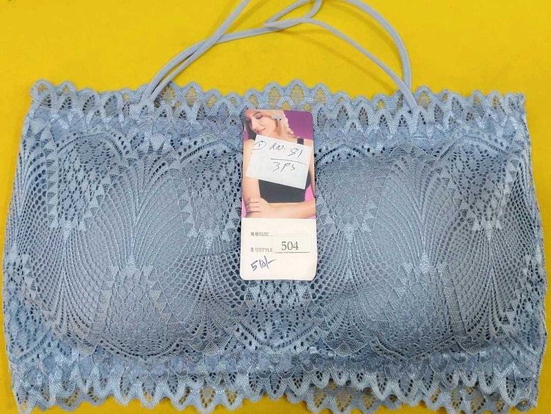 81 -- Lace Strappy Bralette