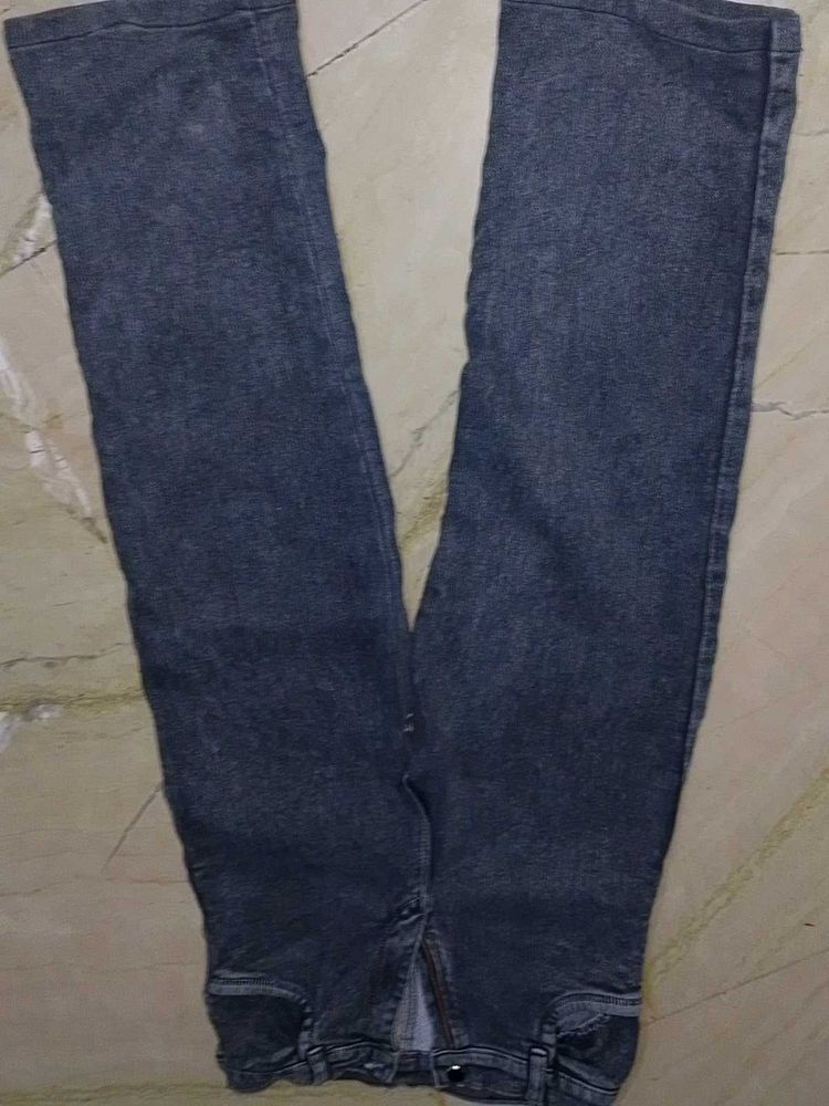 Classic Dark Wash Denim Jeans
