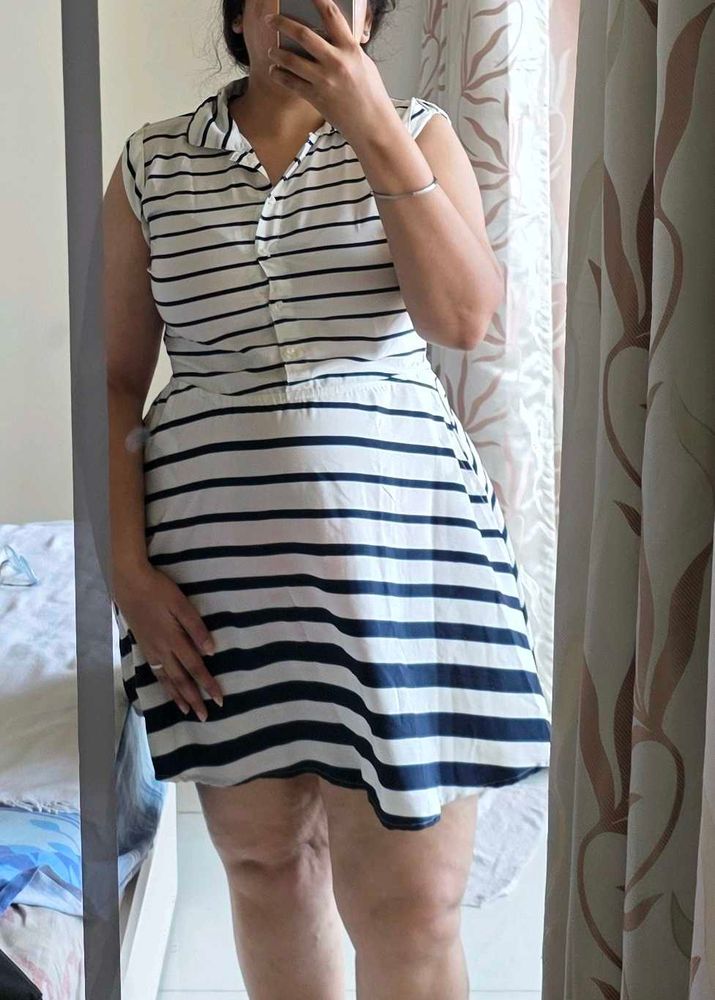 Stripped Dress