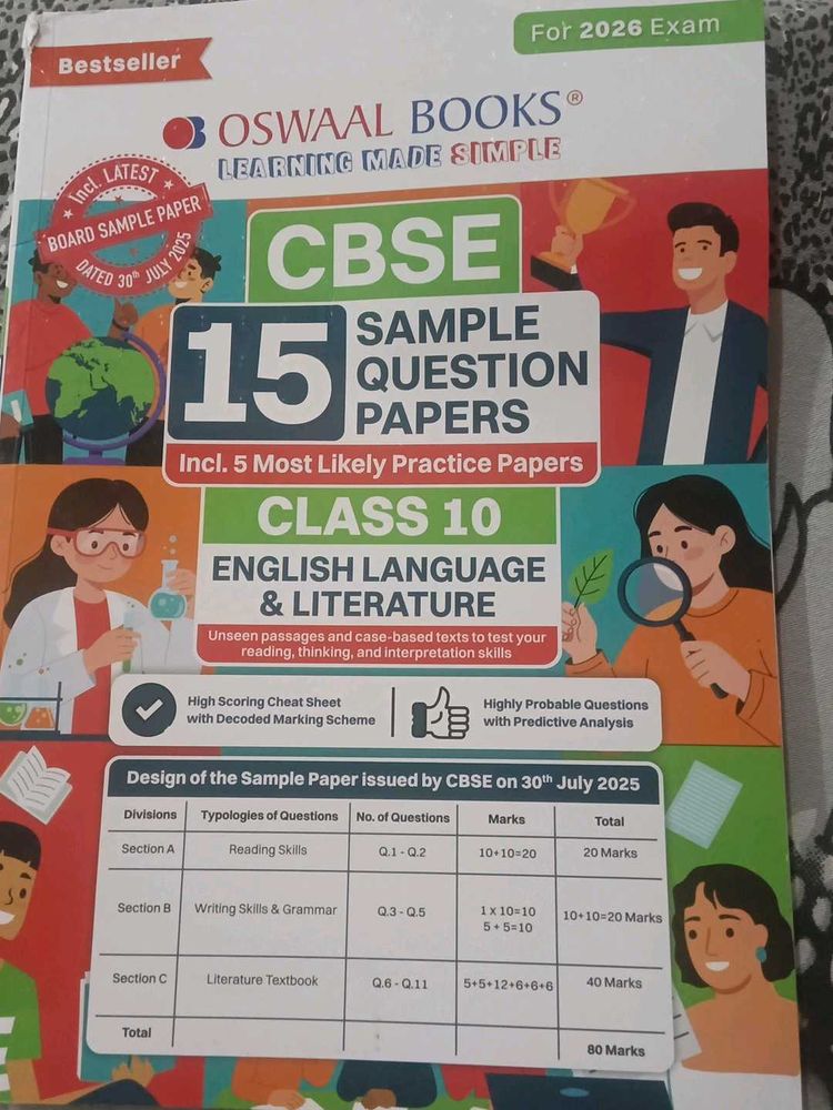 CBSE Class 10 English Sample Papers