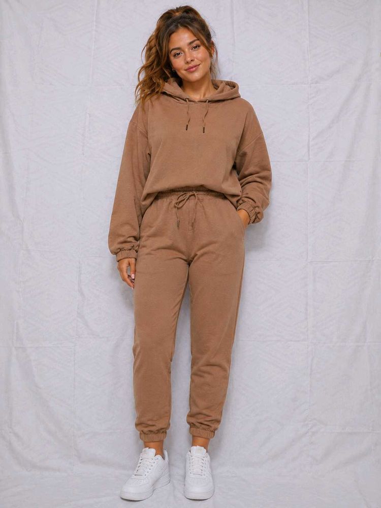 Cozy Brown Jogger Set