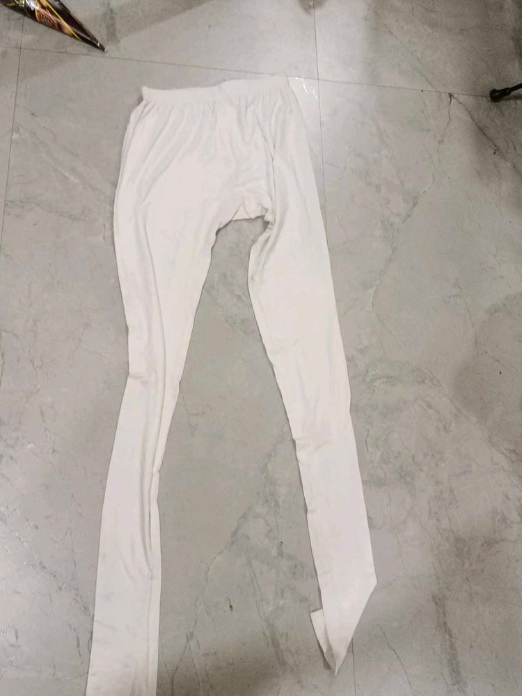 White Comfortable Leggings