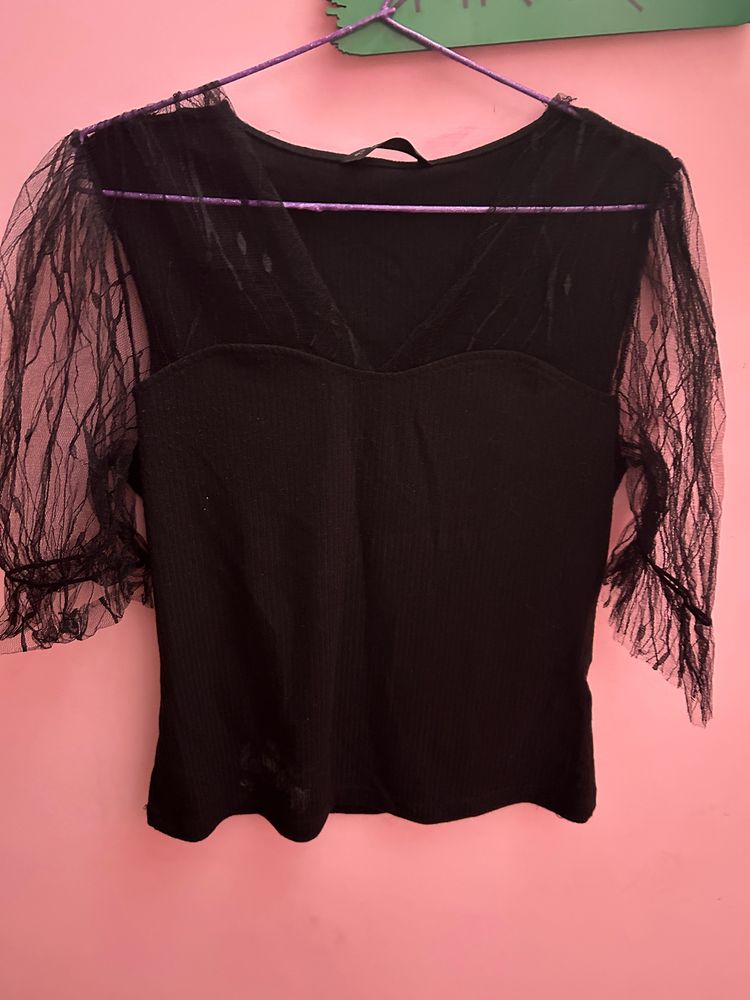 Girls Black Top