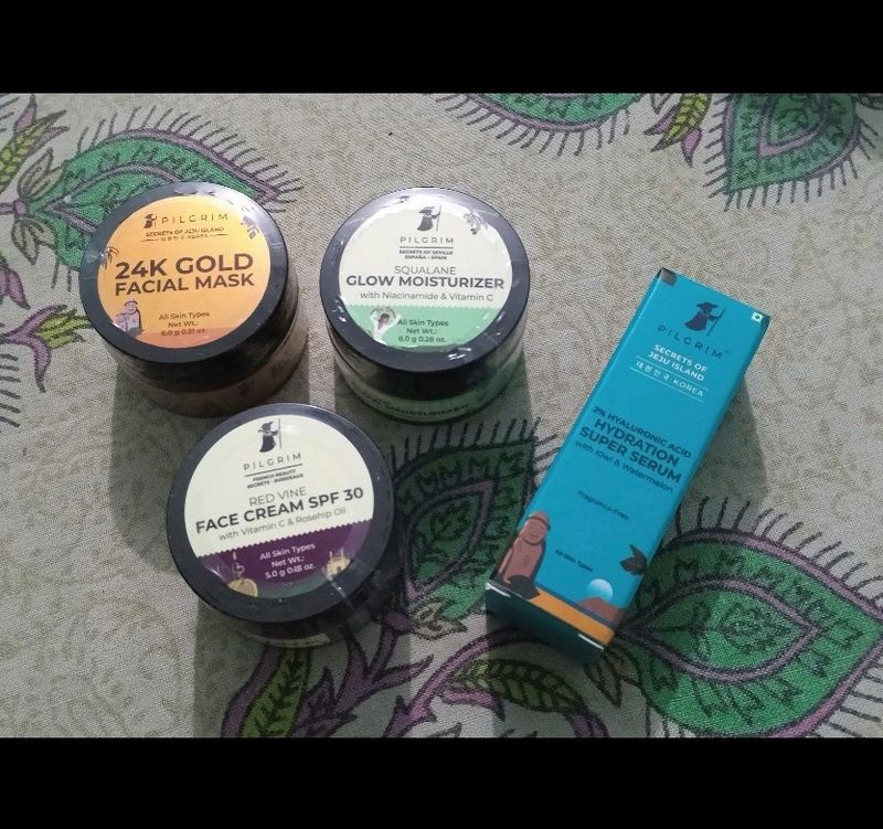 New Combo Pack Of Pilgrim Skin Care