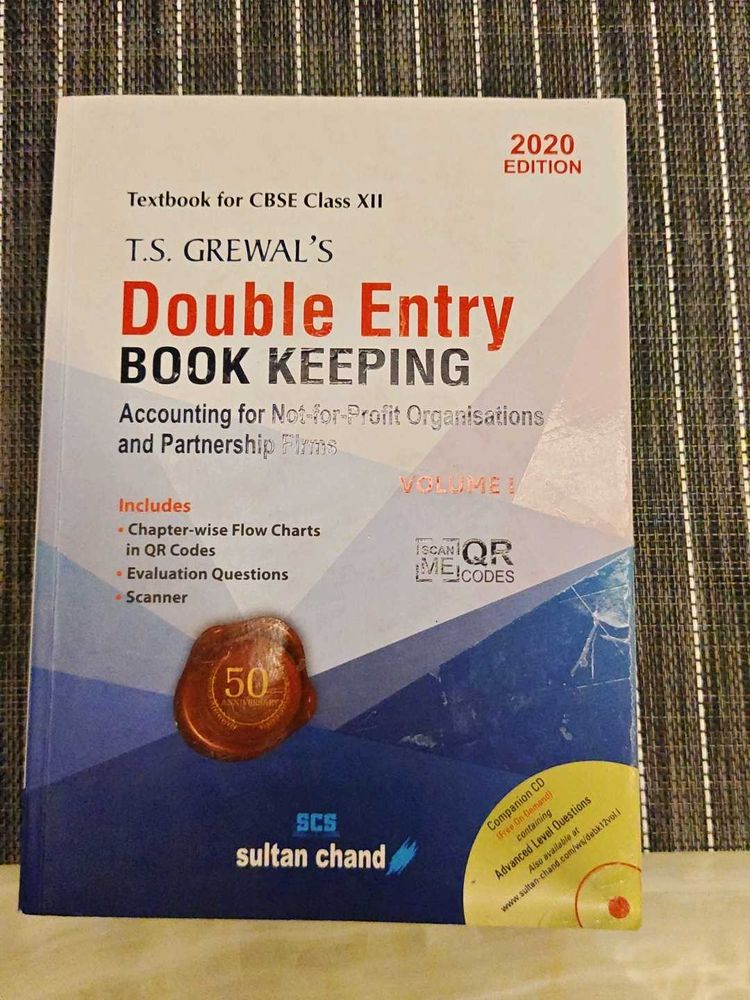 T.S. Grewal's Double Entry Book Keeping