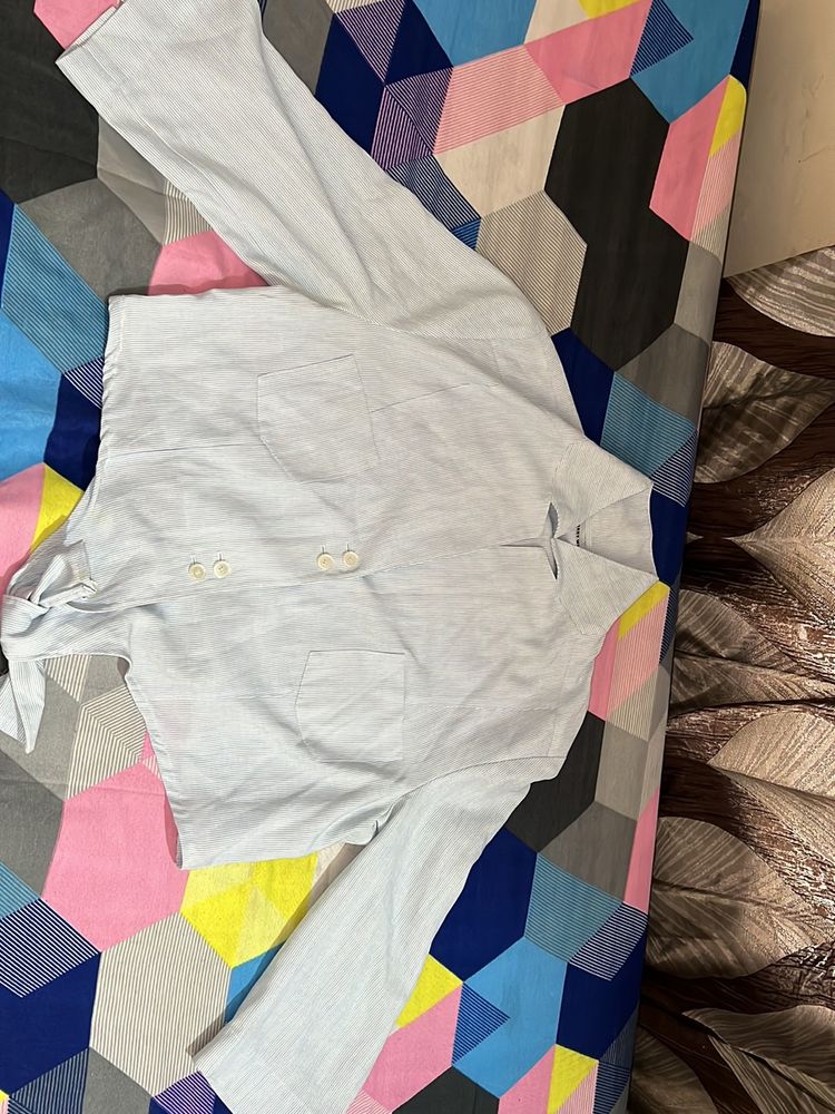 Light Blue Button-Up Shirt