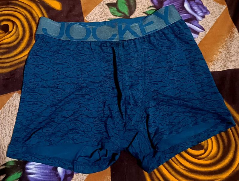 Jockey Men's Blue Boxer Briefs
