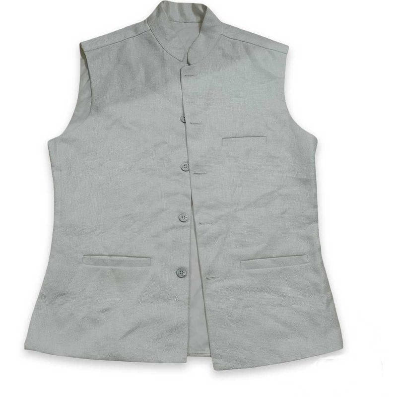 Sleeveless Ethnic Nehru Jacket