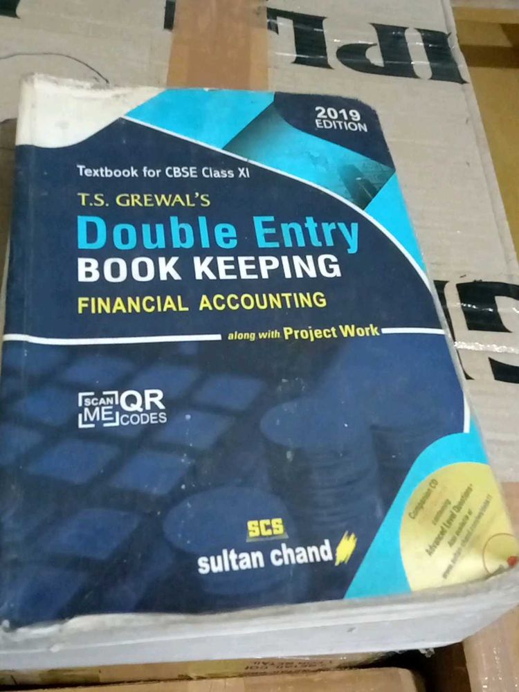T.S. Grewal's Double Entry Book Keeping Class XI