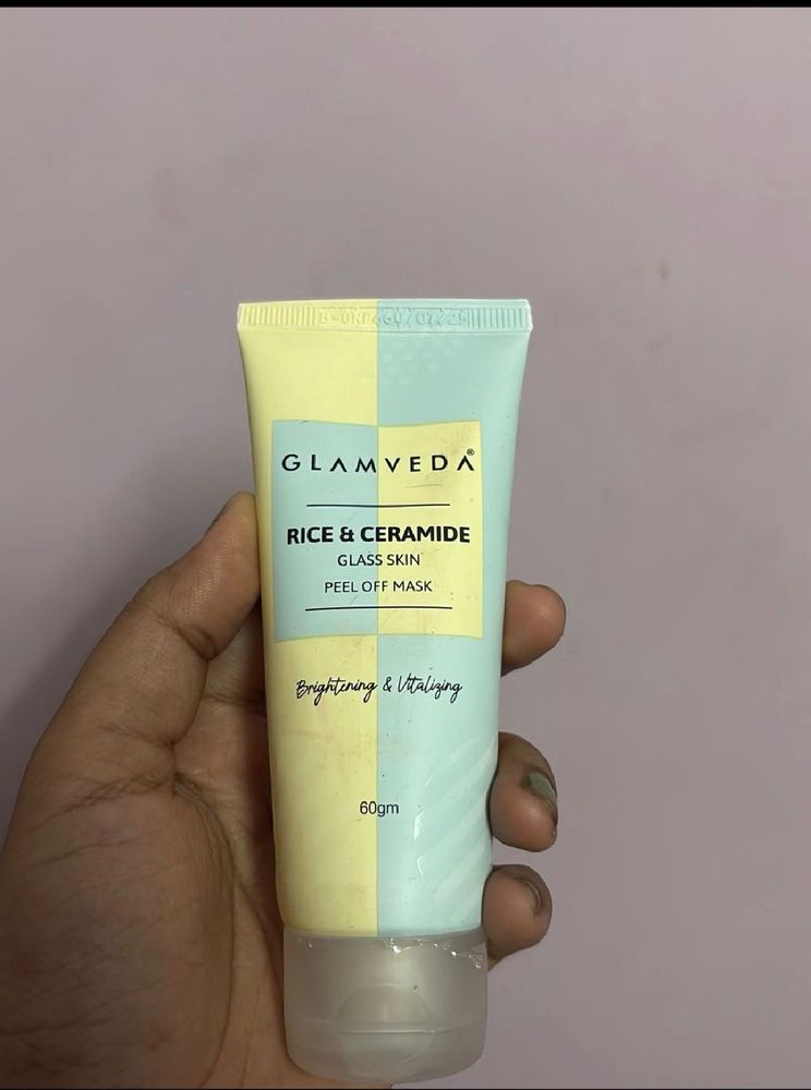 Glamveda Rice &amp; Ceramide Peel Off Mask