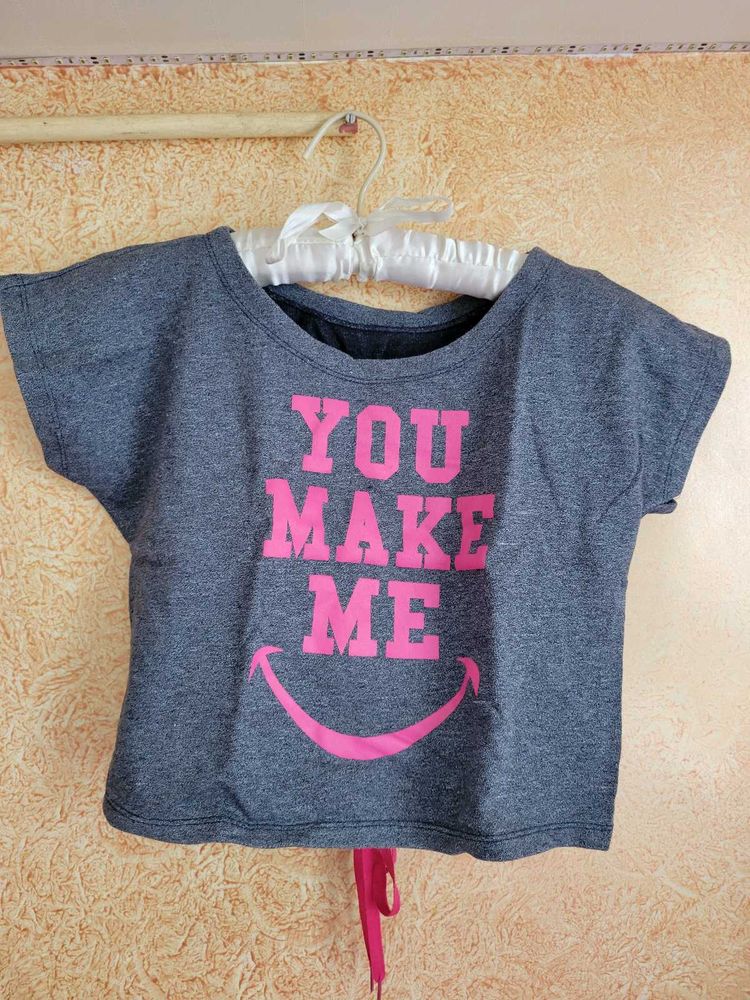 Gray Graphic Tee
