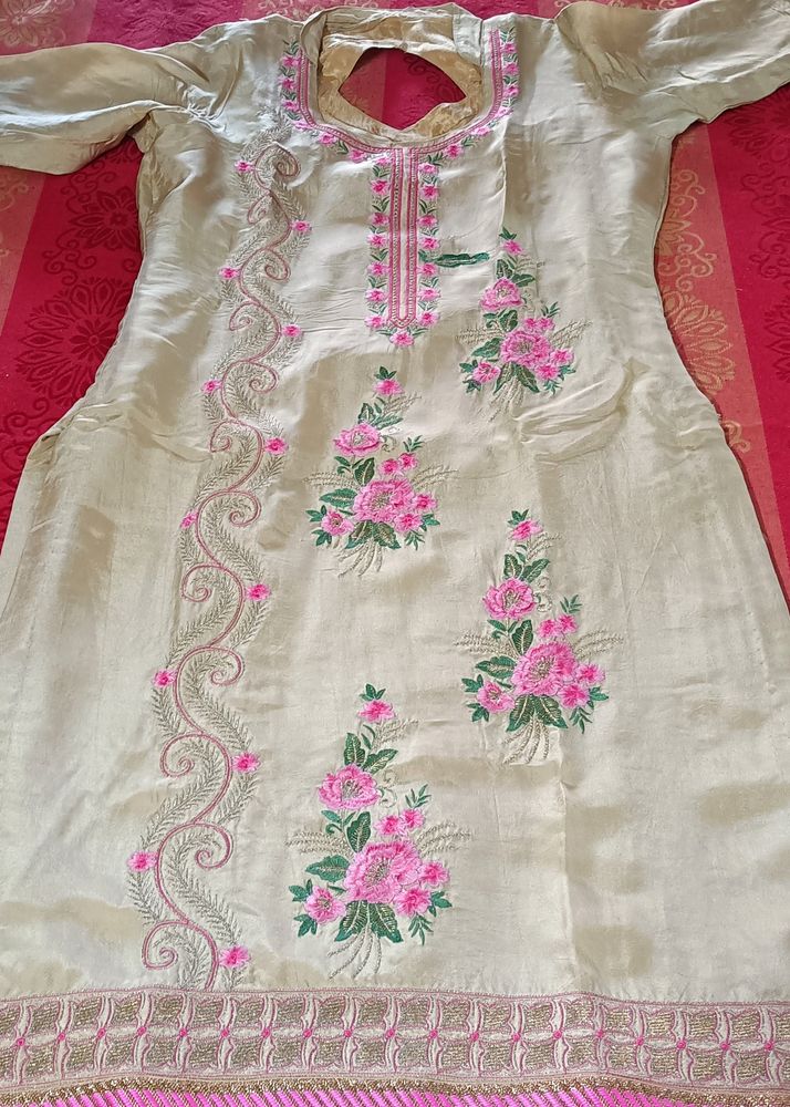 Shiny Silk Kurti
