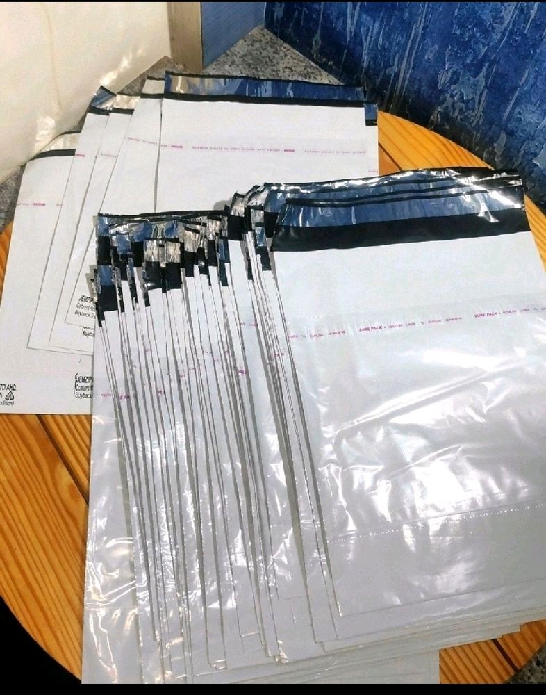 50 Piece 25-25Mix Of Both Size Courier Bag