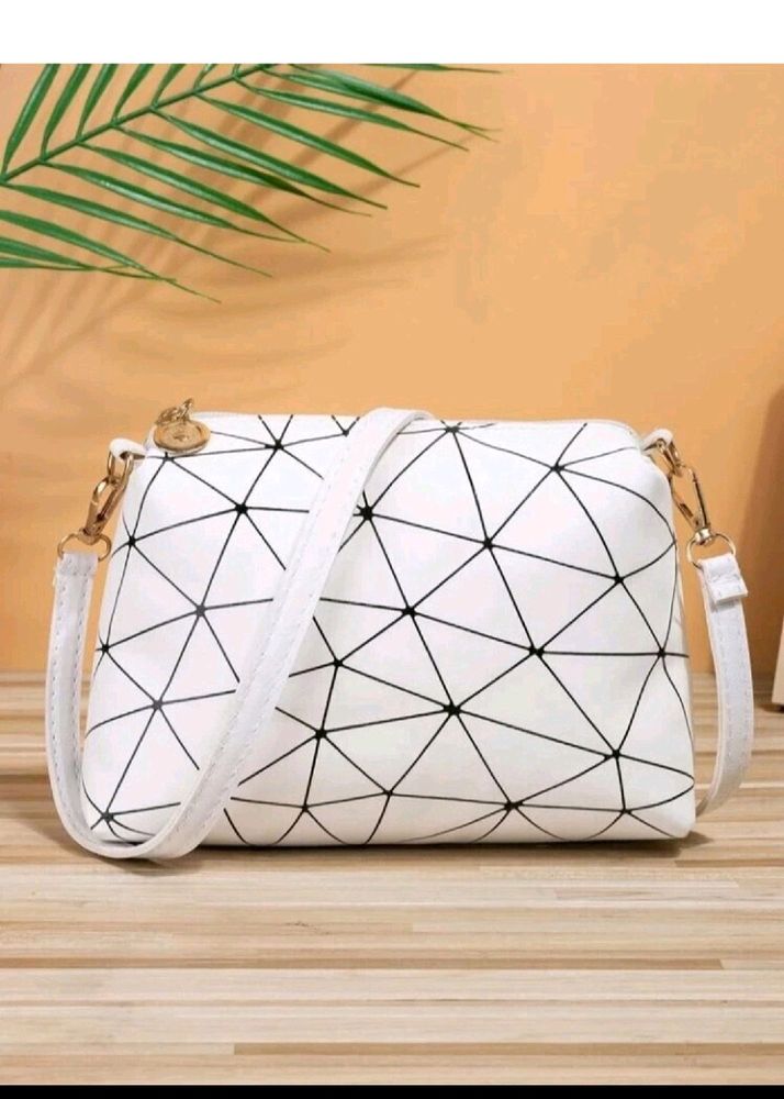 White Sling Bag