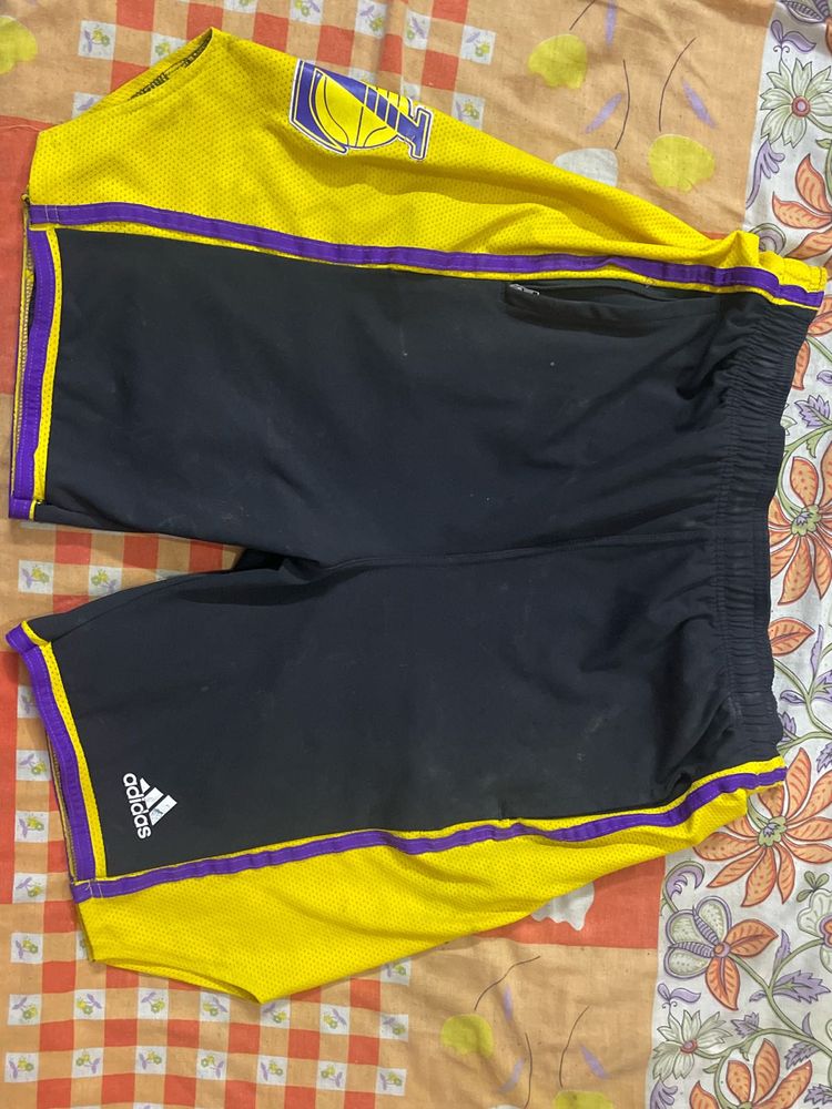Adidas Los Angeles Lakers Basketball Shorts