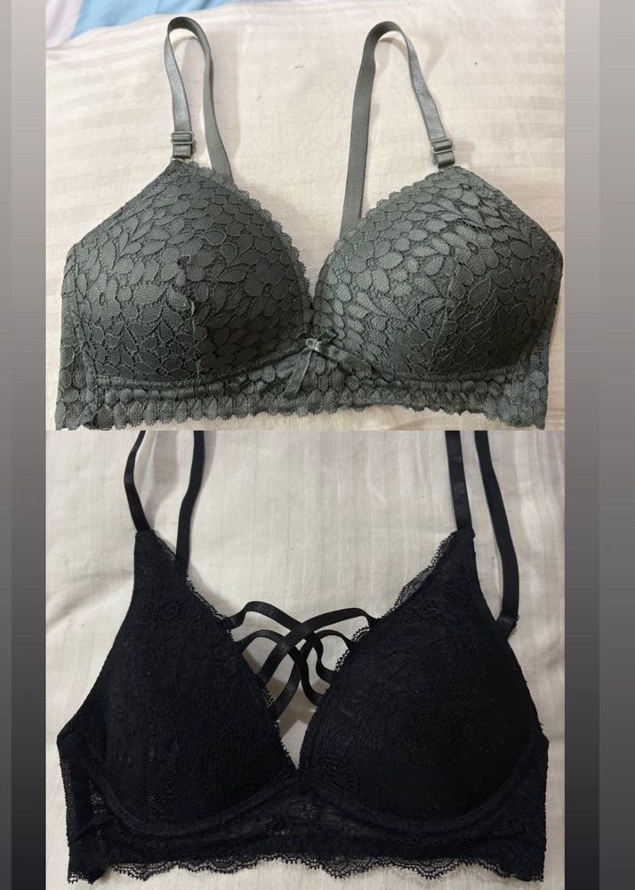 Lace bra💚🖤
