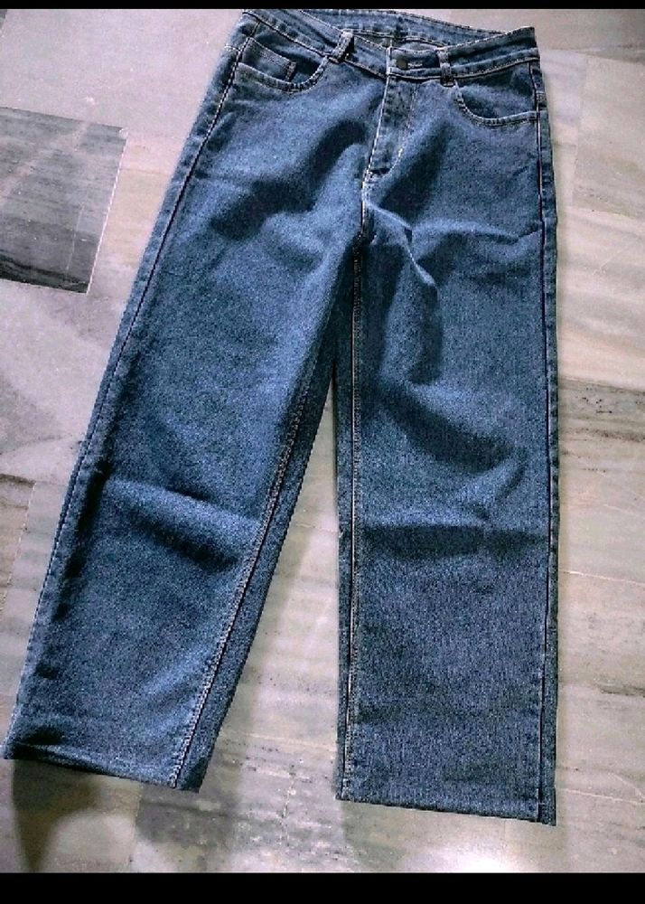 High Waisted Wide Leg Jeans For Women Girls