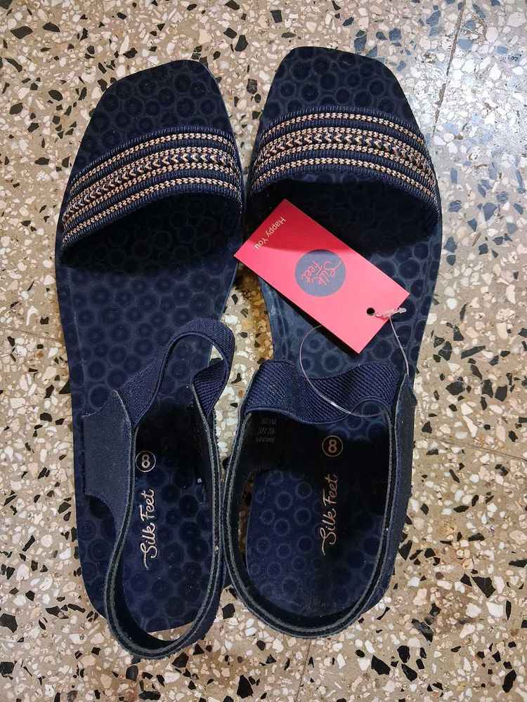 Comfortable Navy Blue Sandals