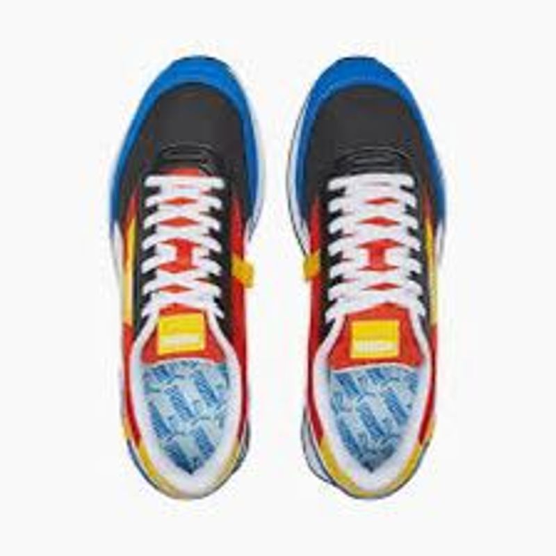 Puma Men's Red &amp; Blue Sneakers