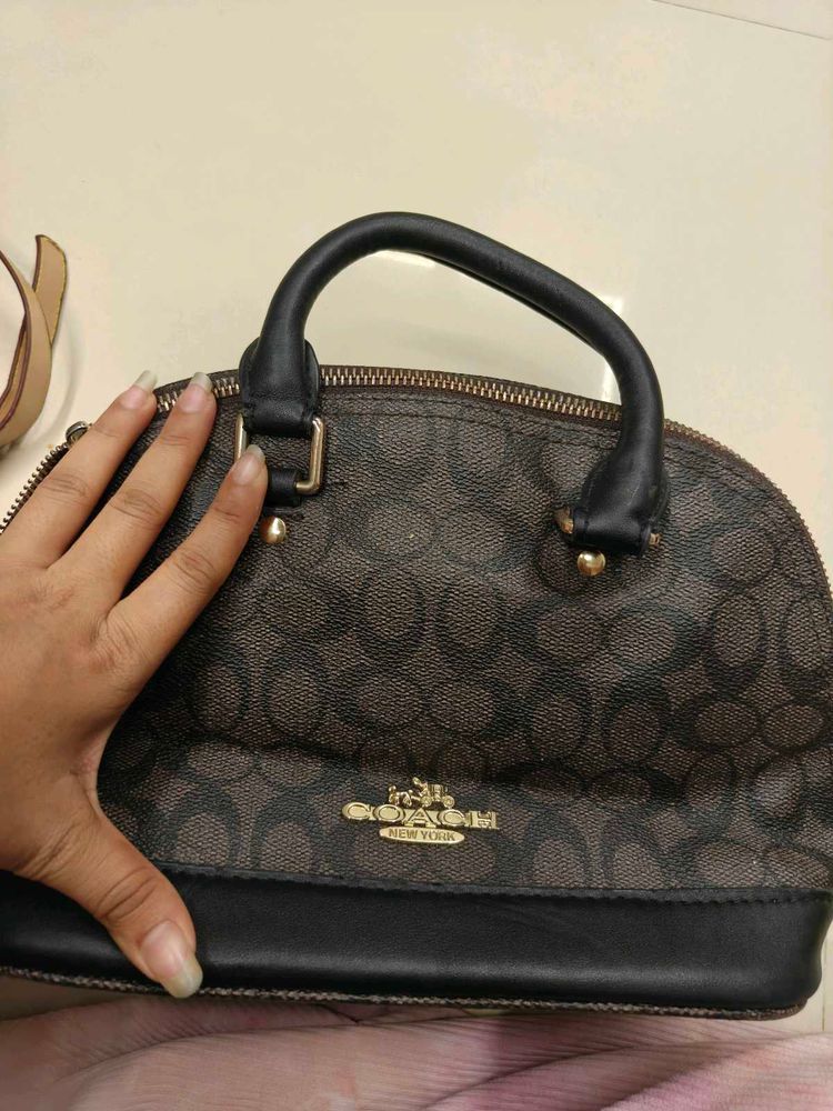 Coach Signature Dome Satchel