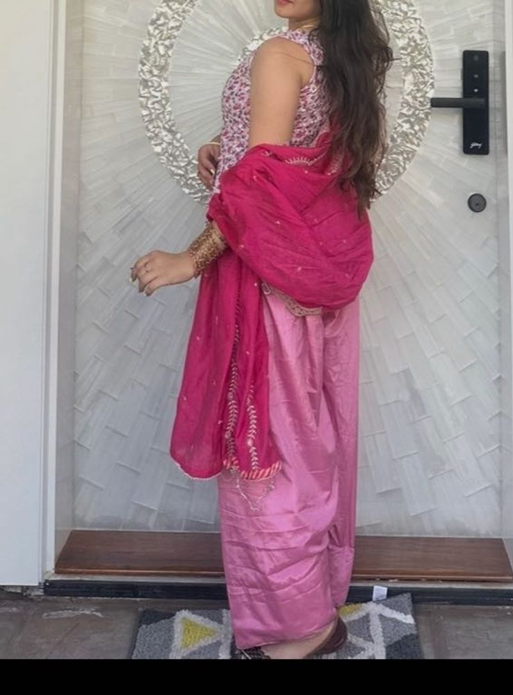 Beautiful Pink Kurta Set