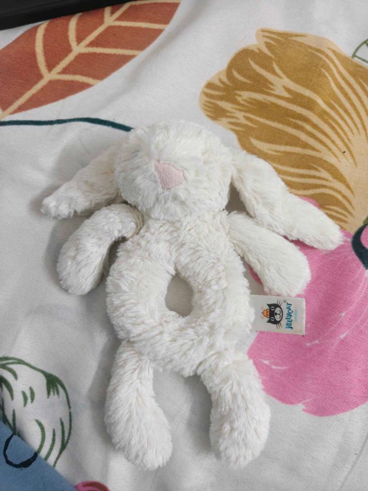 Jellycat White Bunny Plush Toy