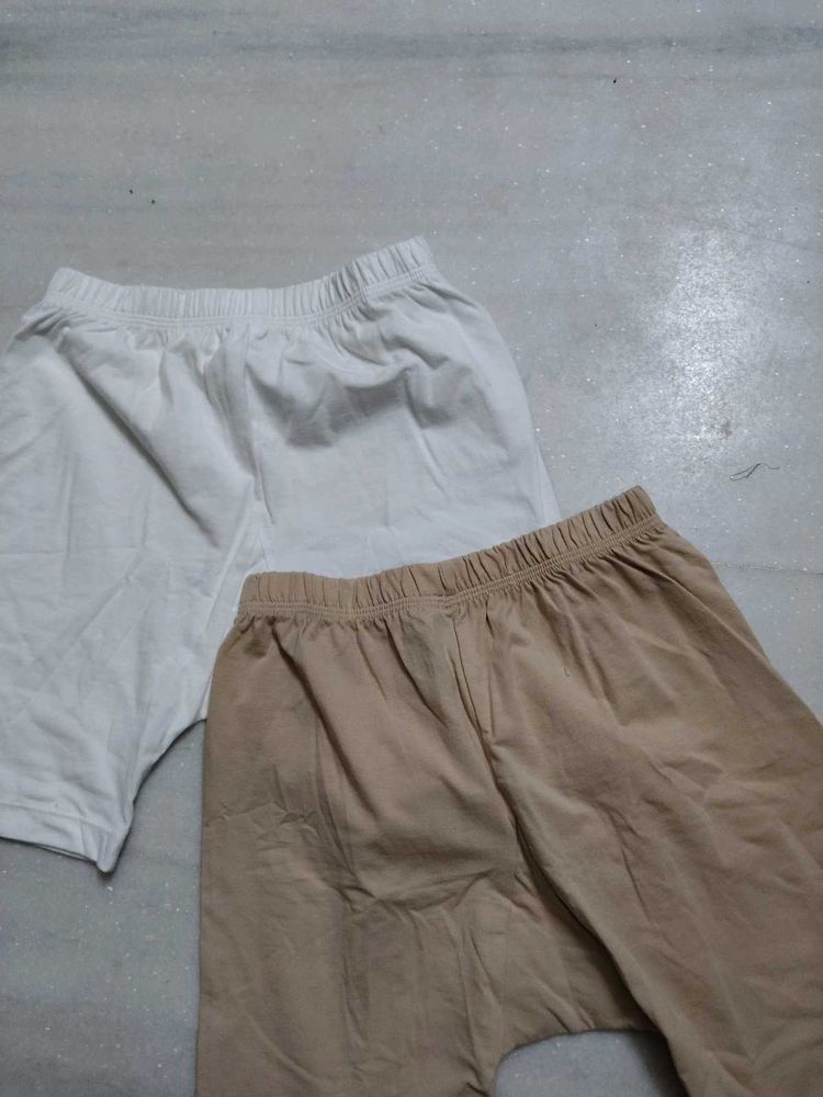 Comfortable Cotton tights (Set of 2)