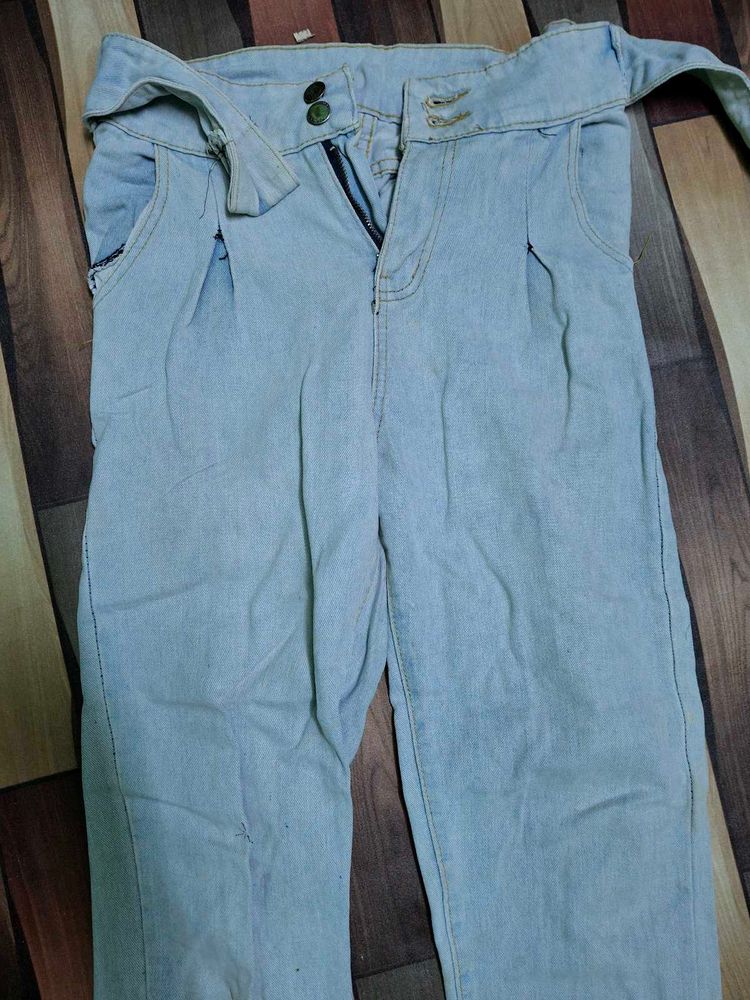Light Wash Denim Jeans