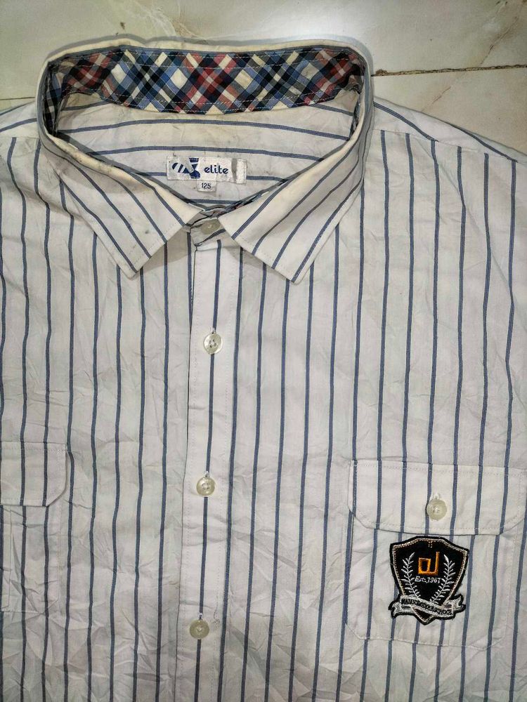Striped Men's Casual Shirt