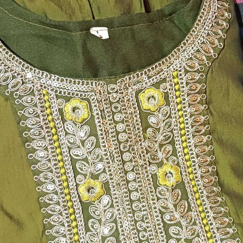 Embroidered Kurta