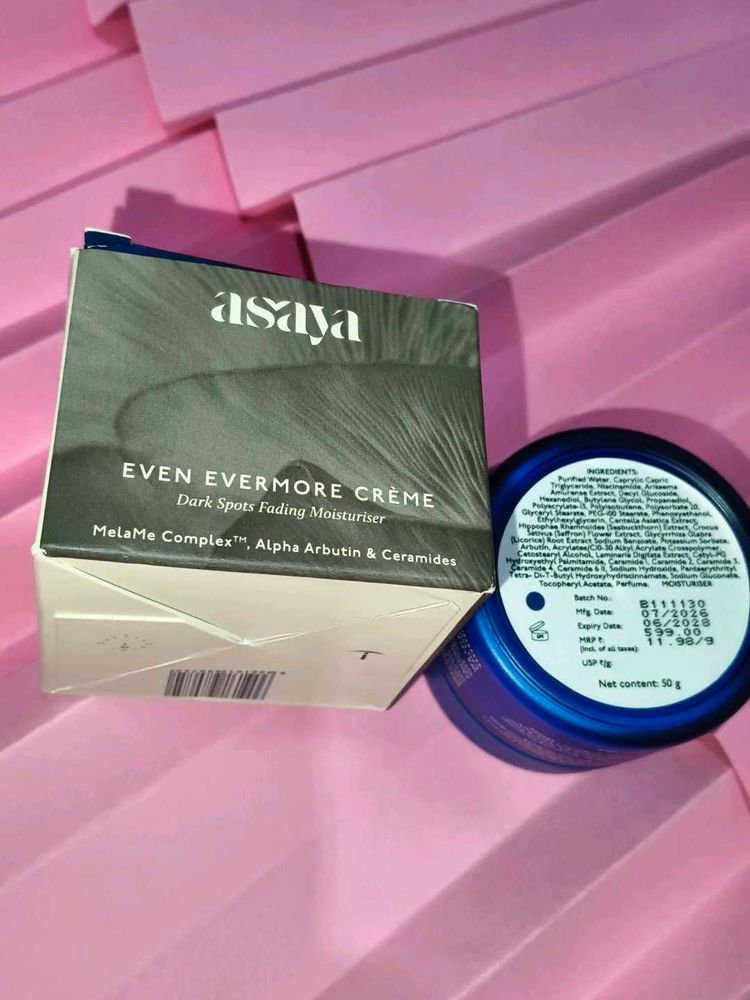 Asaya Even Evermore Creme Moisturiser