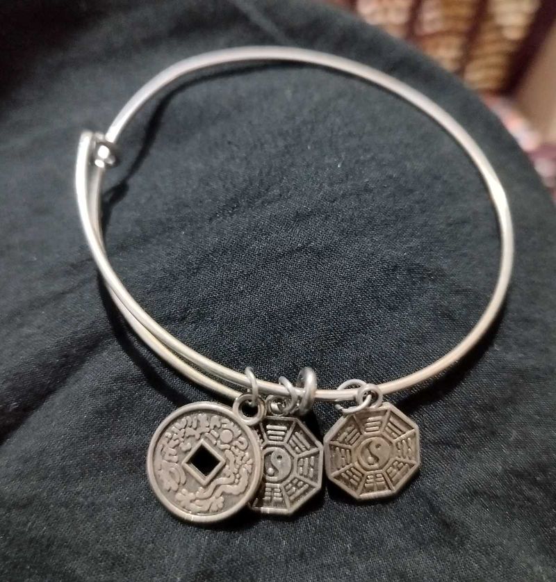Enchanted Moon &amp; Fairy Charm Bangle