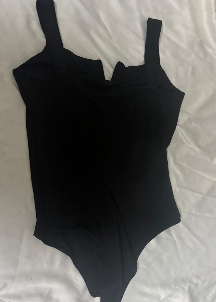 Chic Black Bodysuit