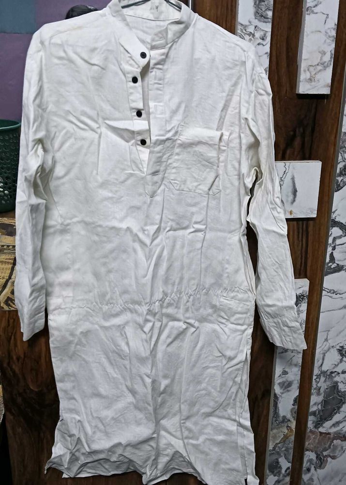 White 🅰️Cotton Kurta