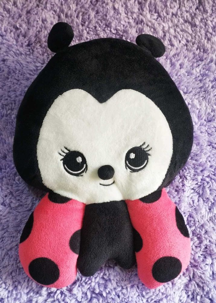 Ladybug Plush Pillow