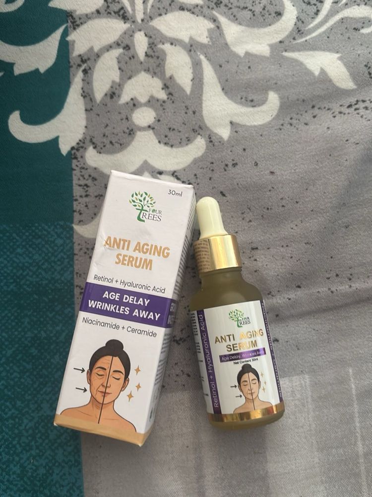 Anti-Aging Serum with Retinol &amp; Hyaluronic Acid